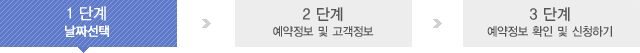 1단계:날짜선택